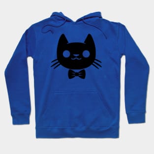 Kitty Bow Tie Hoodie